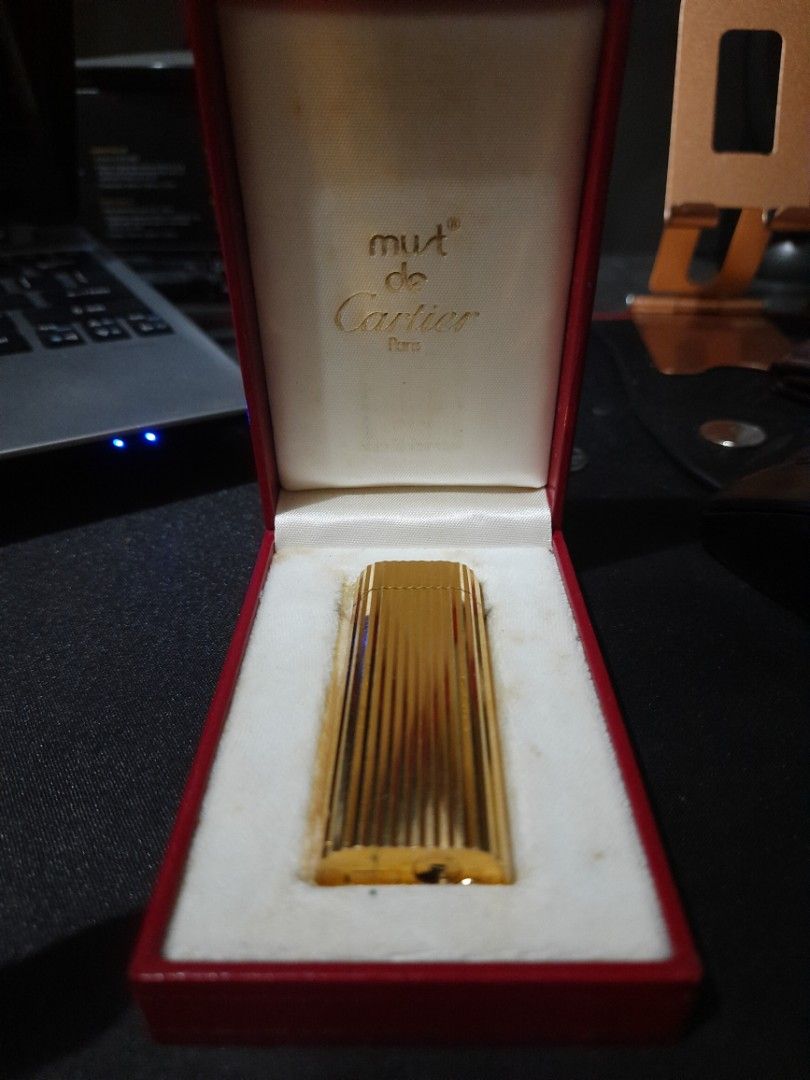 Cartier lighter authentic rare vintage classic (Category: Luxury Accessories) located in Paranaque City. Submitted by b_spilner (Listing ID 1220702644, Image 2). Description: 100% Original gold plated bought in rustan's makati 1988 with certificate,serial number,inserts,case etc see pics to appreciate with flint no lighter fluid to test negotiable pm for inquiries buyer pays for shipping pls book courier of your choice item location: paranaque.