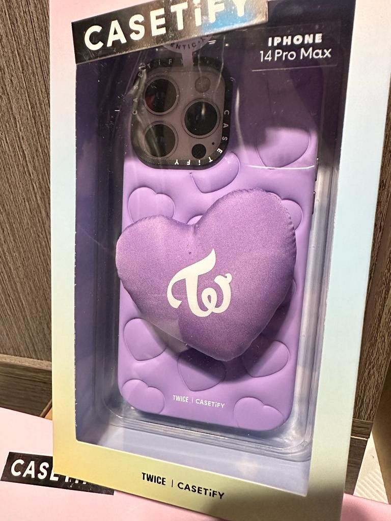 CASETIFY X Twice iPhone 14pro max, 手提電話, 電話＆平板電腦配件, 手機套及手機殻 Carousell