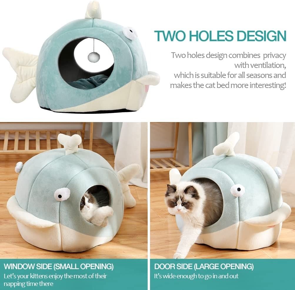 Cat cave door shop