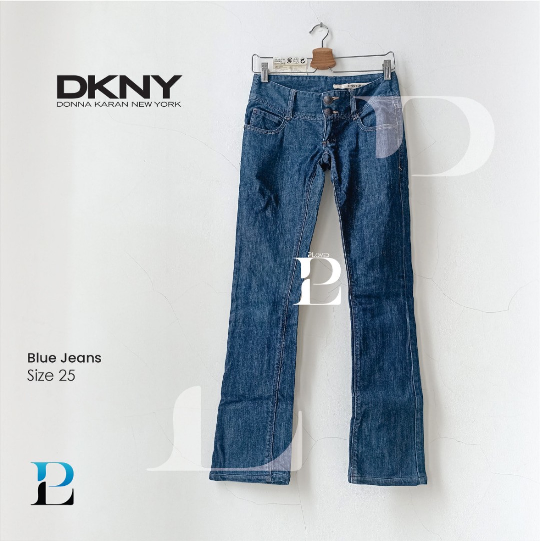 DKNY JEANS NEW YORK LOW RISE DENIM - デニム