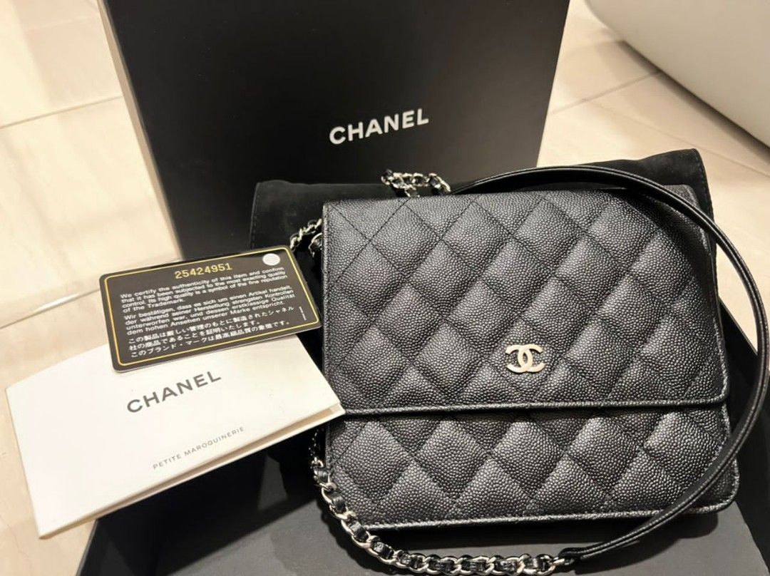 Chanel WOC Square bag Luxury Bags Wallets on Carousell