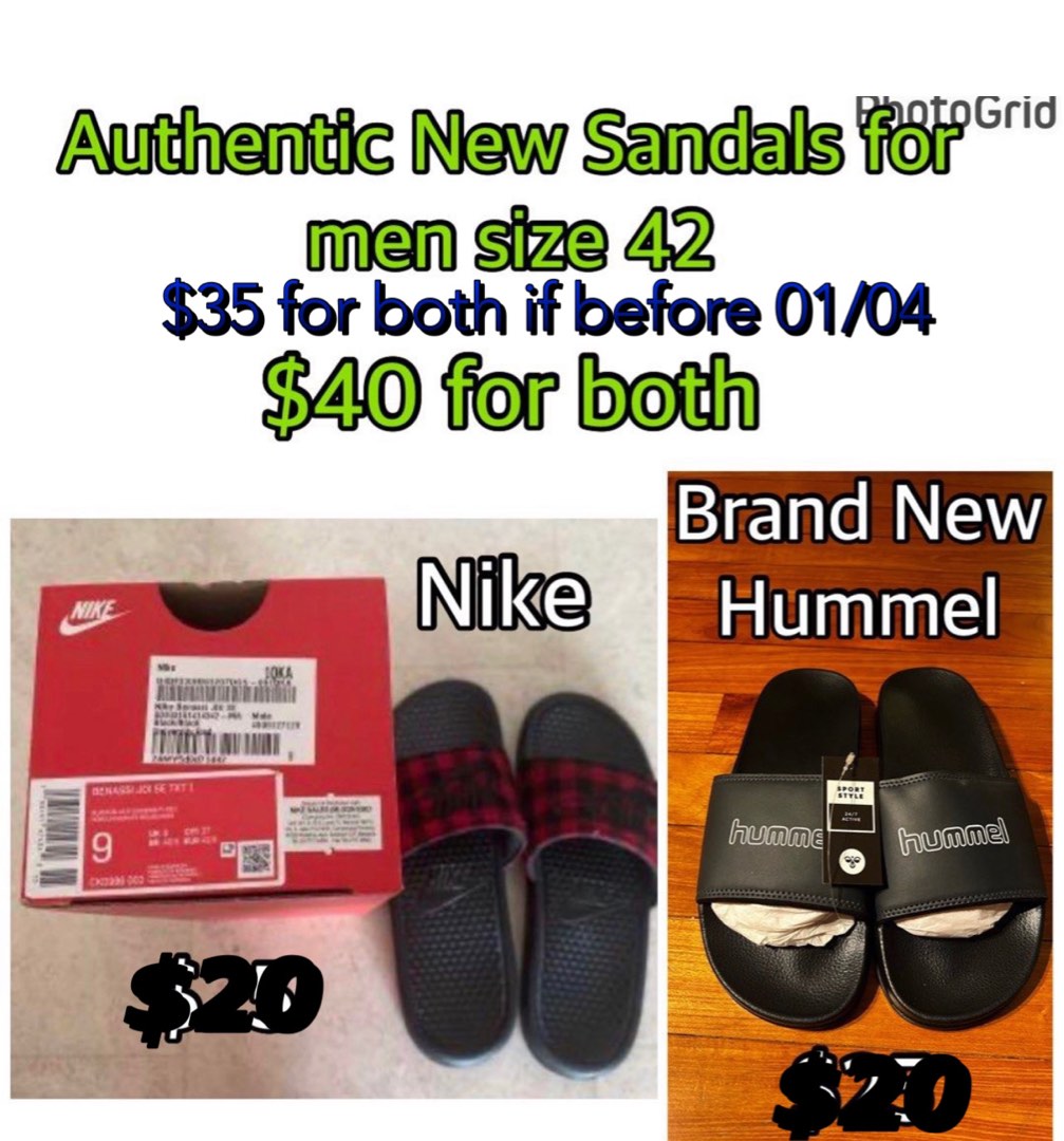 Mens nike slides clearance 2025