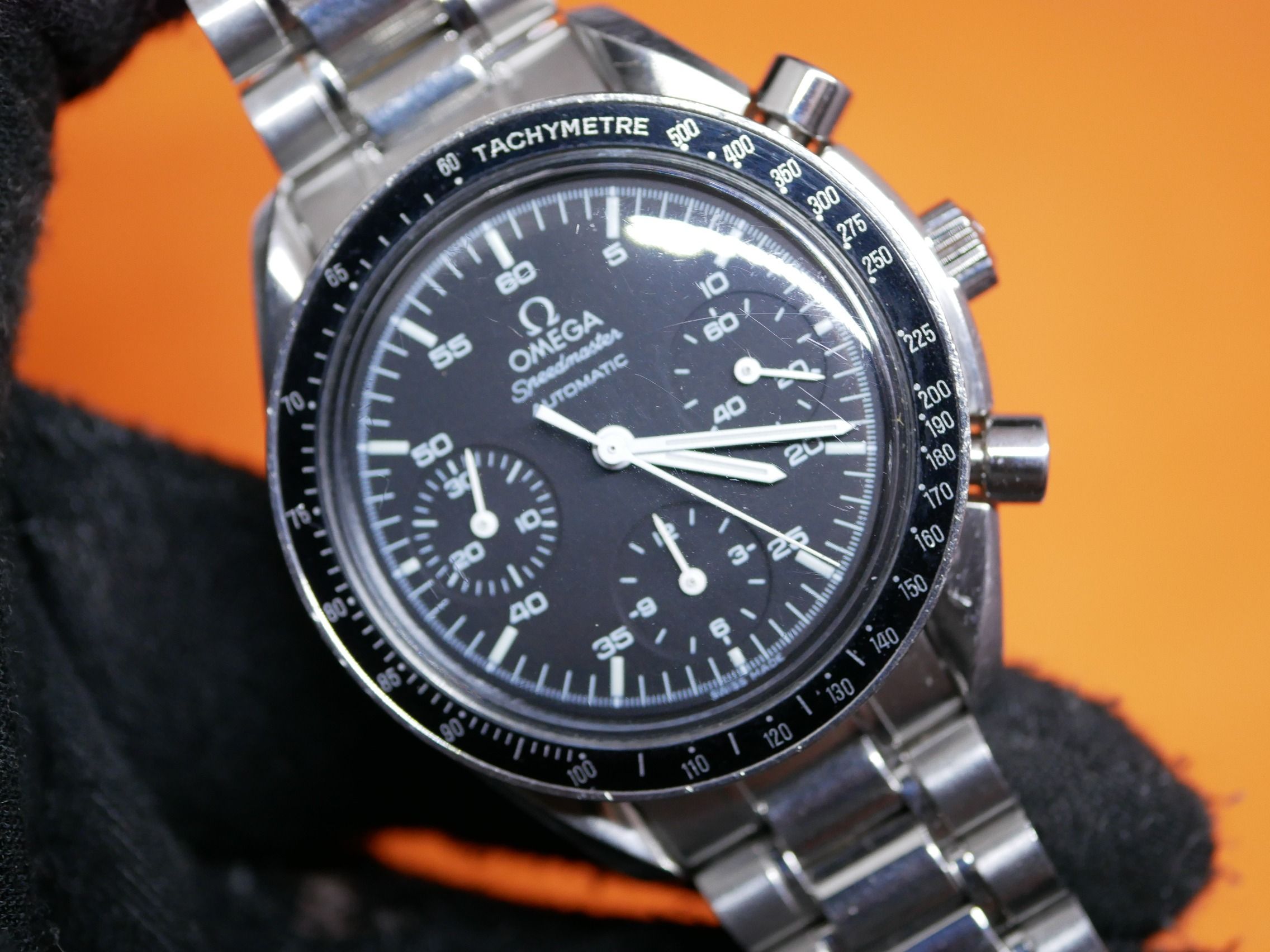 CHEAPEST Omega Speedmaster Chronograph 39mm Automatic 3510.50. INCLUDES