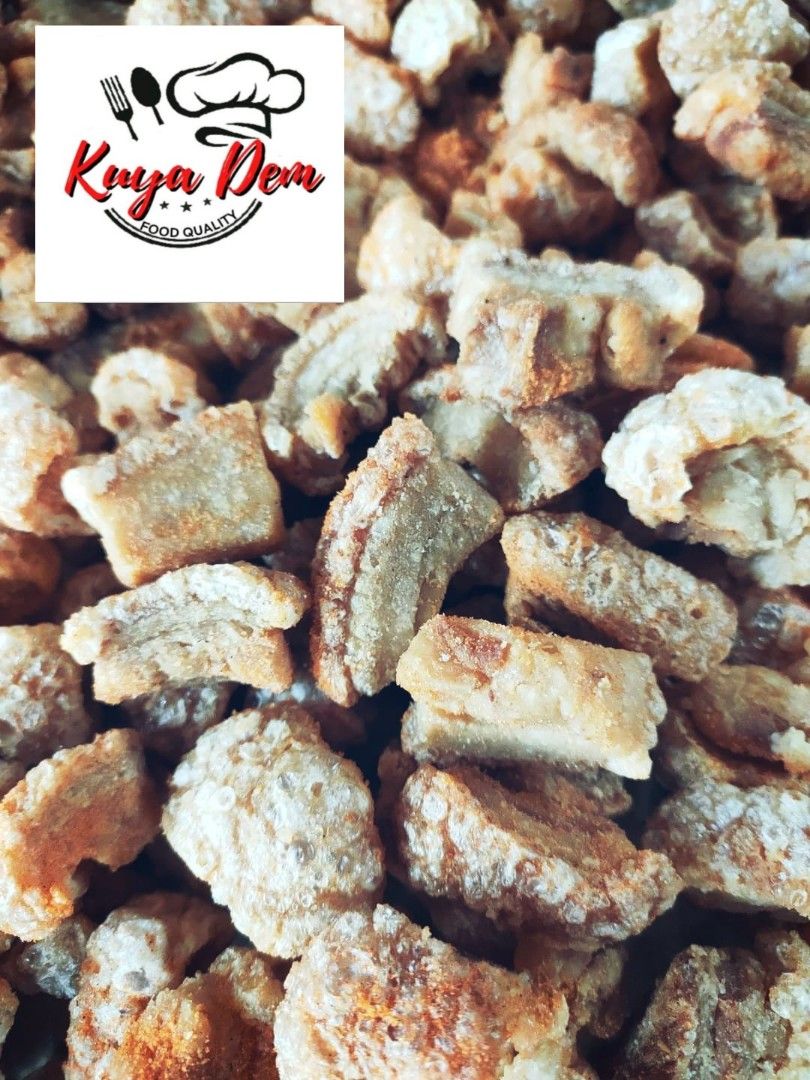 Chicharon Bagnet (Category: Local Eats) located in Taguig. Submitted by lmluxboutique (Listing ID 1220659172, Image 2). Description: Kuya DEMS Chicharon Bagnet. Pwedeng pang ulam, pulutan at meryenda.