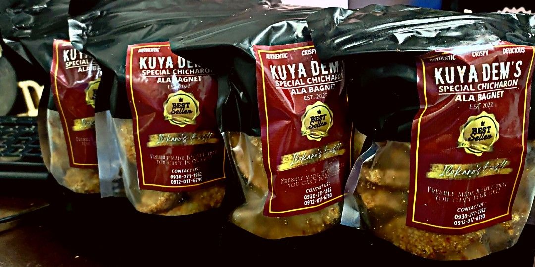 Chicharon Bagnet (Category: Local Eats) located in Taguig. Submitted by lmluxboutique (Listing ID 1220659172, Image 3). Description: Kuya DEMS Chicharon Bagnet. Pwedeng pang ulam, pulutan at meryenda.