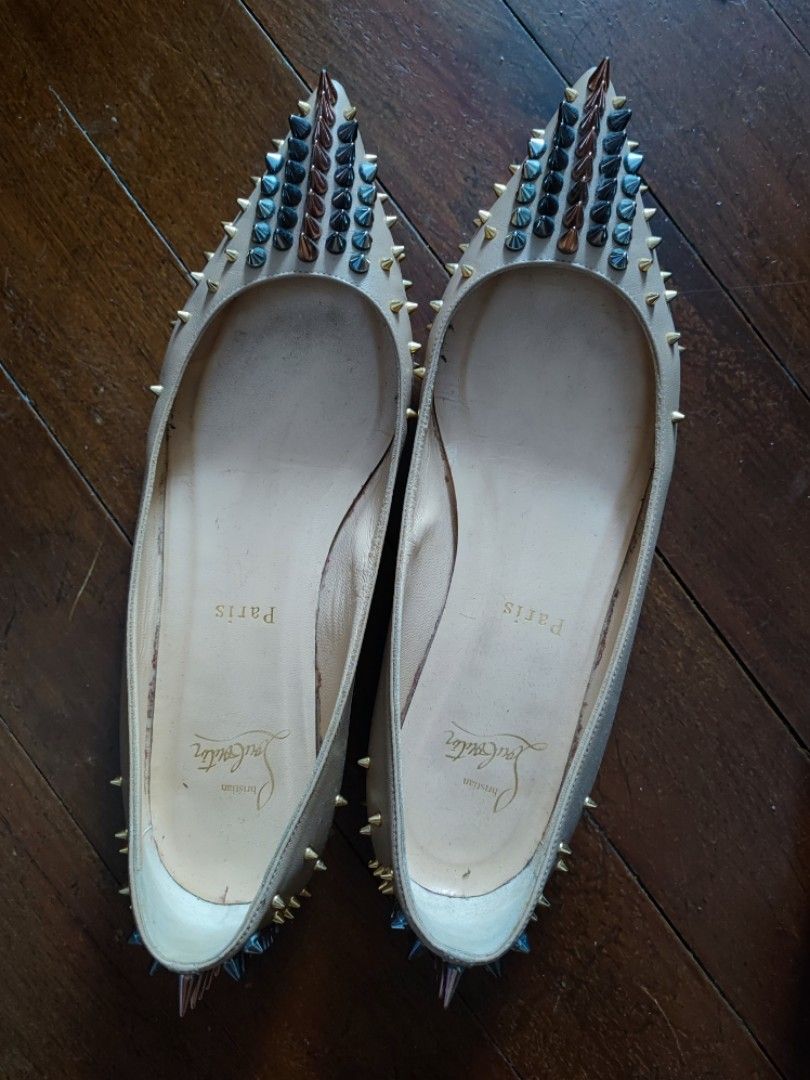 Christian Louboutin size 37.5 Women s Fashion Footwear Flats on
