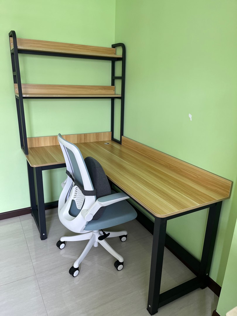 Computer Table and office chairs, Furniture & Home Living, Furniture