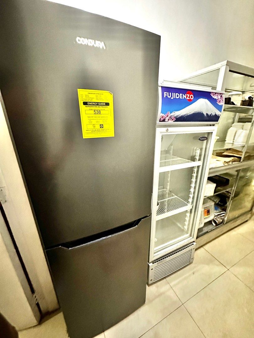 Condura 90 Cu Ft Home Ultima No Frost Inverter Bottom Freezer Two Door Refrigerator Cbf253i 