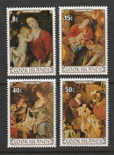 Cook Islands 1981 Christmas complete set MNH, SCV=USD3.9