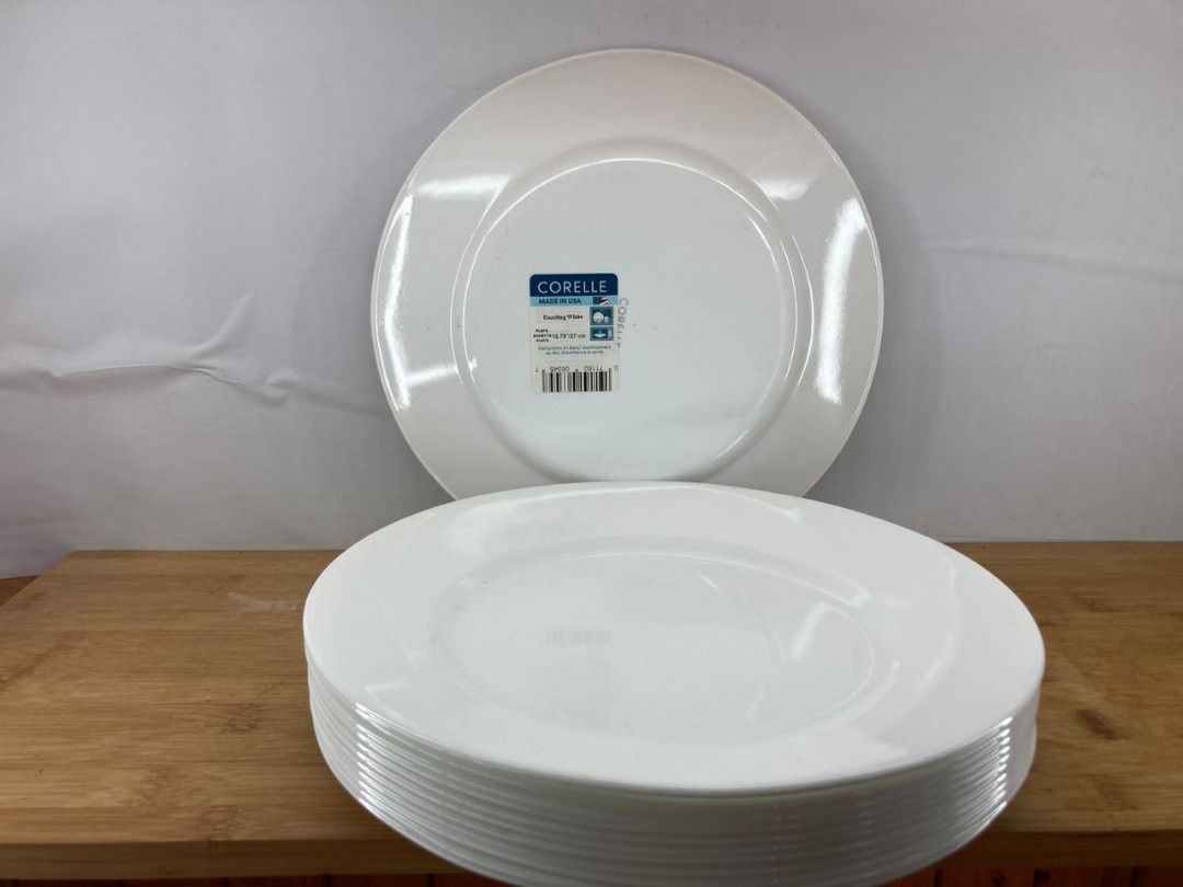 Dazzling white corelle best sale