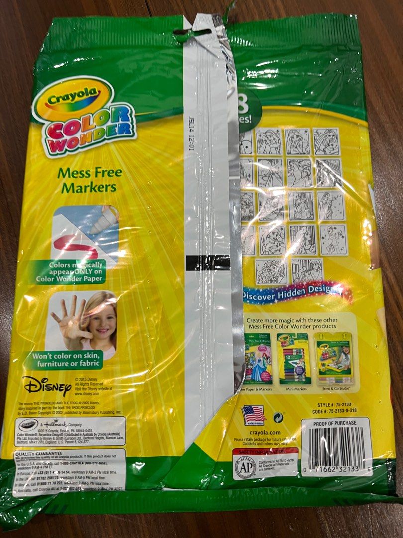 Crayola mess free colouring hobbies toys books magazines