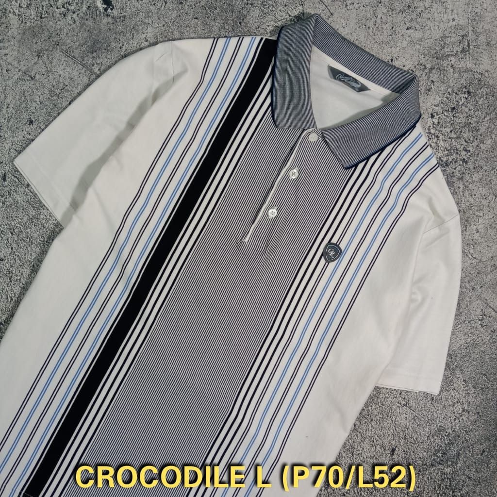 jacket crocodile vintage original, Fesyen Pria, Pakaian , Lainnya