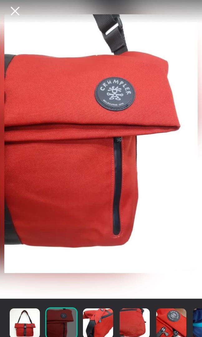 CRUMPLER Pinnacle of Horror Messenger Bag, Men's Fashion, Bags, Sling