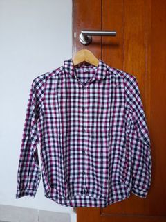 CUCI GUDANG‼️Uniqlo Shirt Tartan