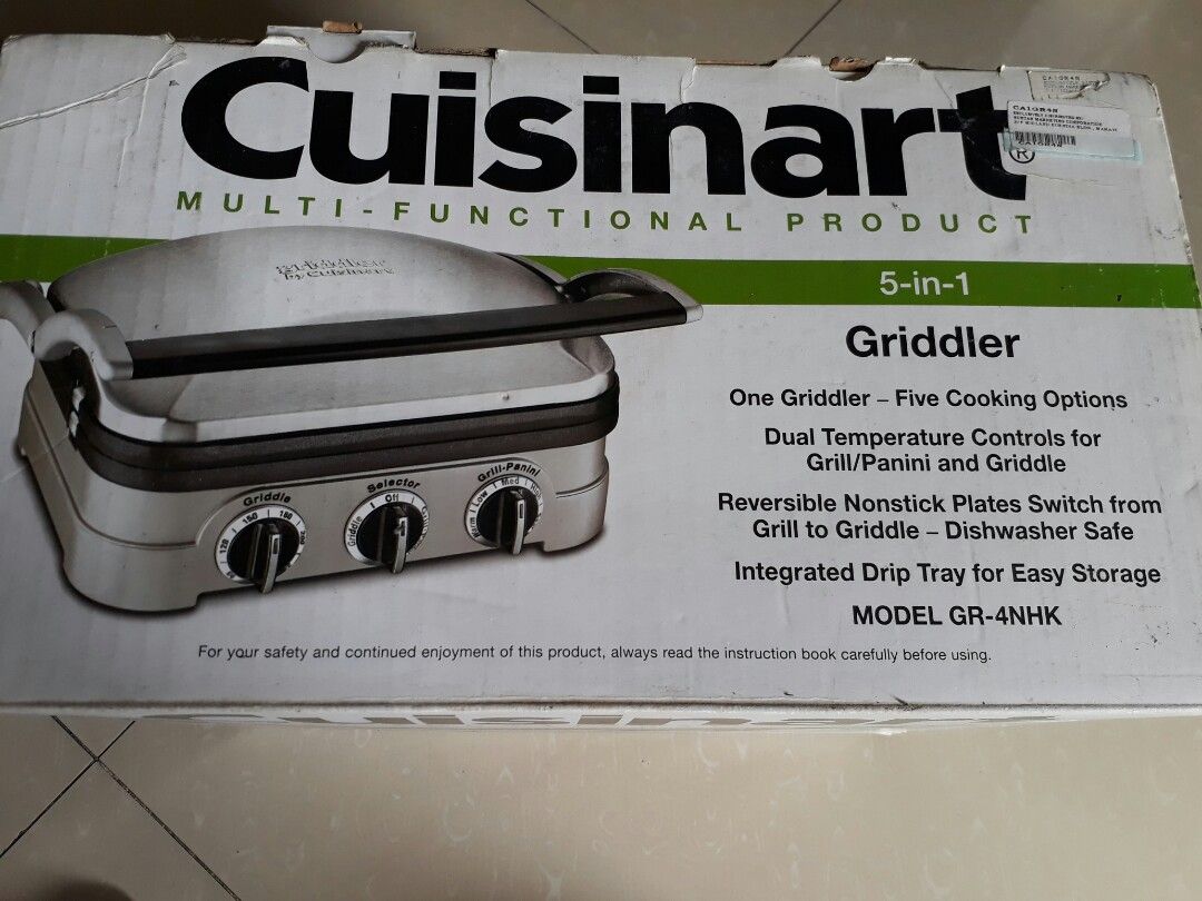 Cuisinart 5in1 Griddler, TV & Home Appliances, Kitchen Appliances