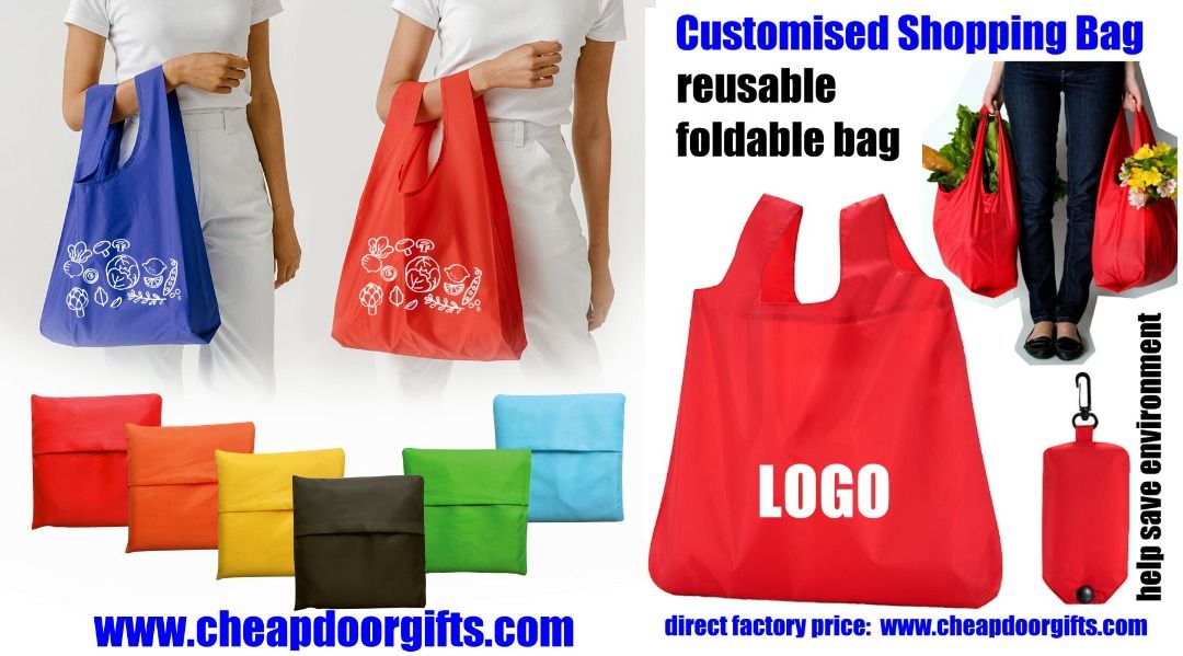 Custom foldable reusable bags deals