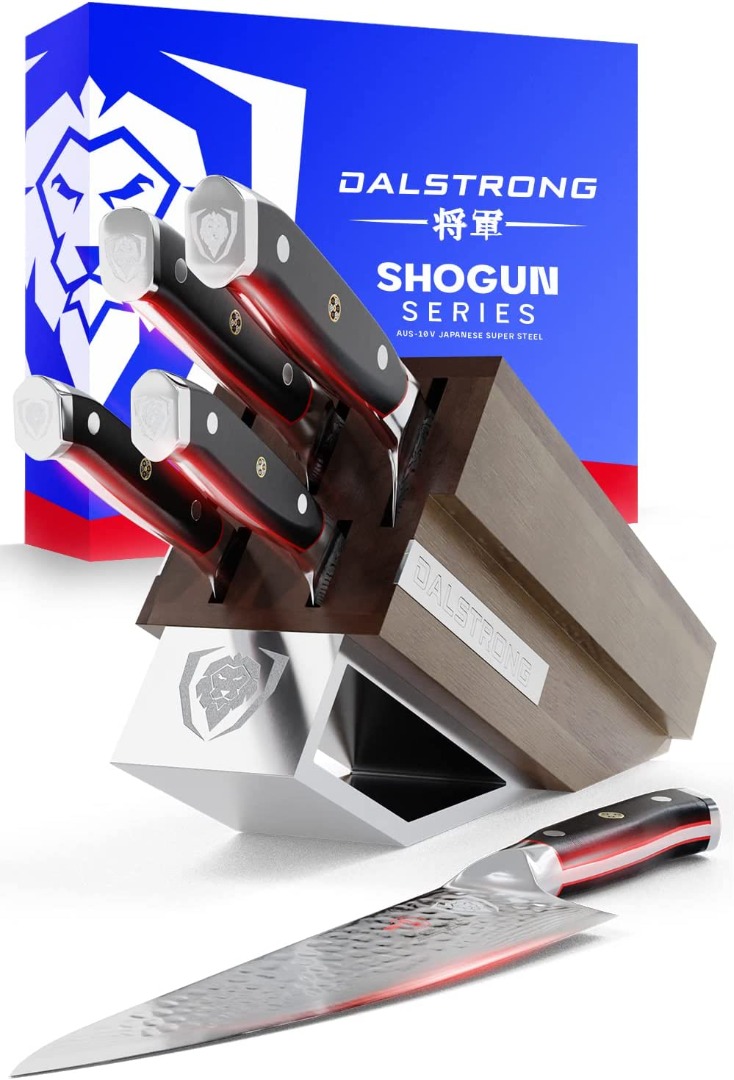 Dalstrong Mini Santoku Knife - Shogun Series - 5 inch - Japanese AUS-10V - Vacuum Heat Treated -w/Guard