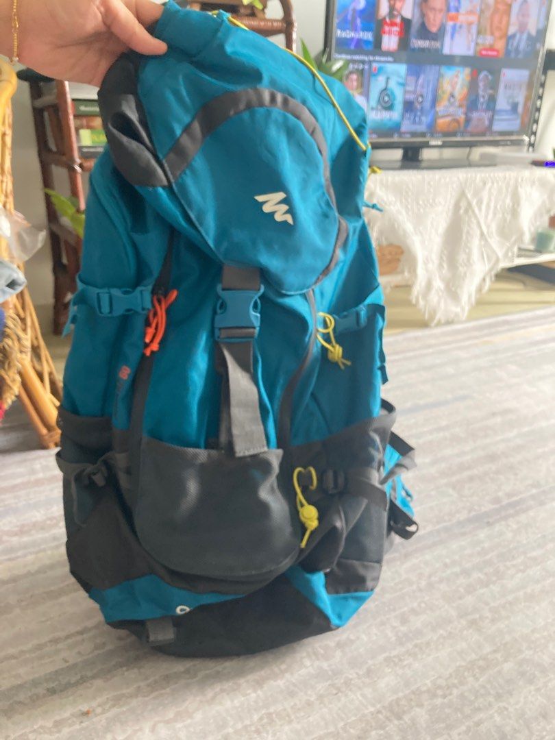 Decathlon Quechua 60L Travel/Hiking Backpack, Men's Fashion, Bags, Backpacks on Carousell