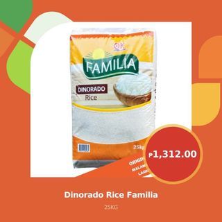 DINURADO RICE FAMILIA 25KG.