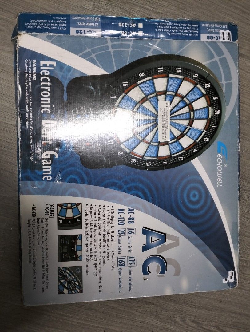 Echowell deals electronic dartboard