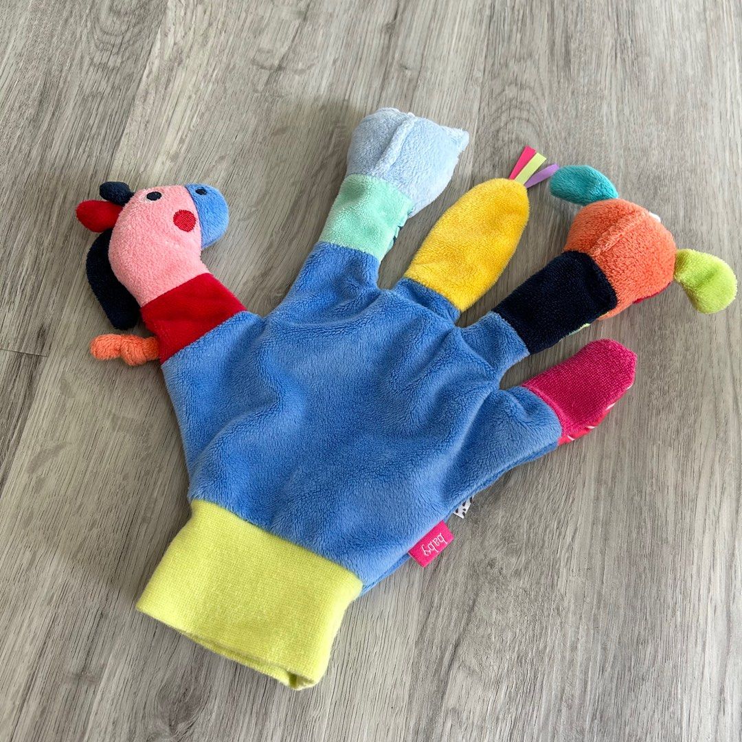 Fehn Colour Friends Multi Sensory Glove Finger Puppets, Babies & Kids, Infant Playtime on Carousell
