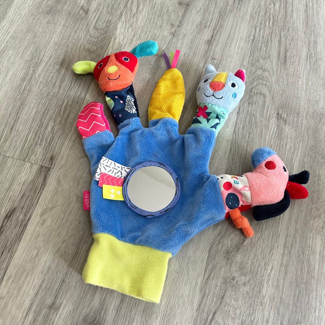 Fehn Colour Friends Multi Sensory Glove Finger Puppets, Babies & Kids, Infant Playtime on Carousell