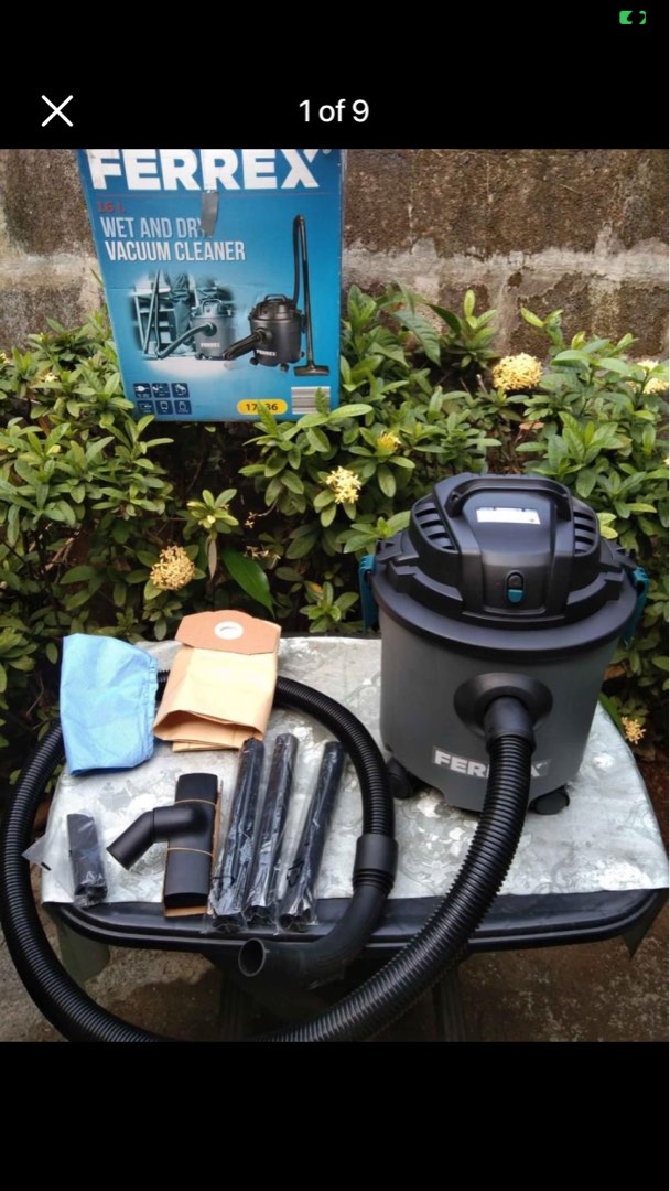 Ferrex wet and dry vacuum cleaner, Furniture & Home Living, Cleaning