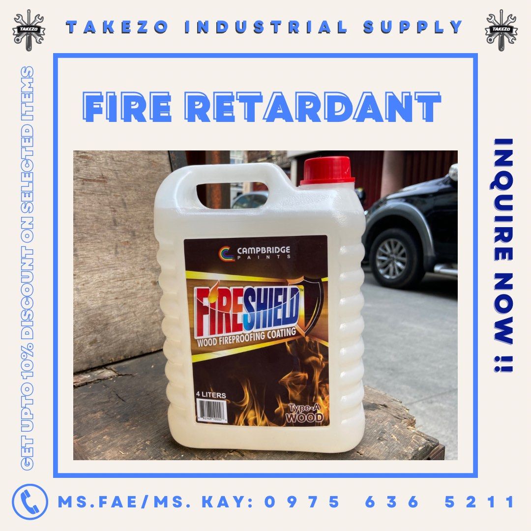Fire Retardant, Commercial & Industrial, Construction Tools & Equipment