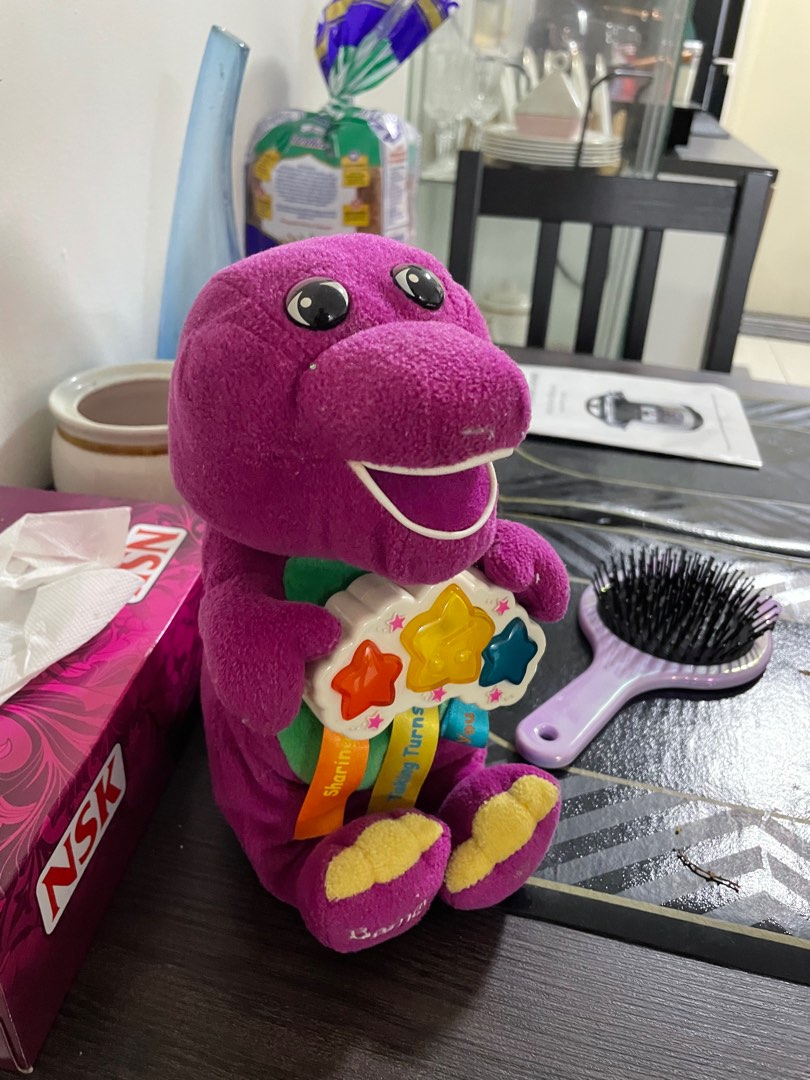 FisherPrice Barney Toys, Hobbies & Toys, Toys & Games on Carousell