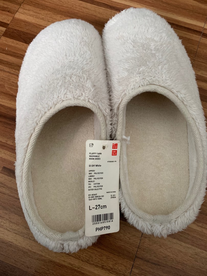 Uniqlo new arrivals fluffy slippers
