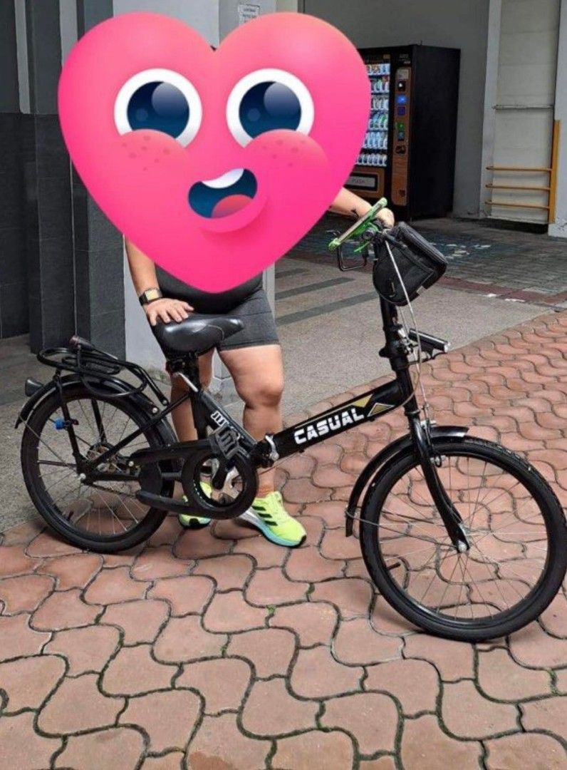 Foldable Bicycle, Sports Equipment, Bicycles & Parts, Bicycles on Carousell