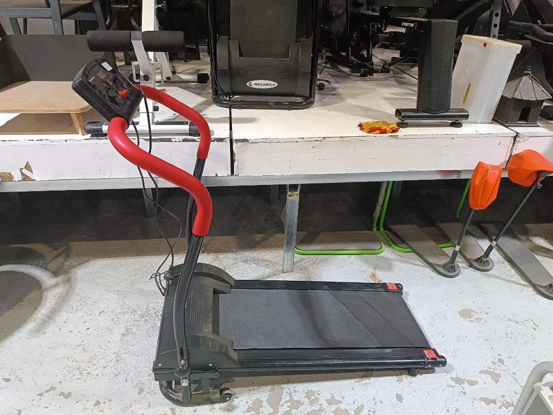Fortis 300mm Electric Foldable Treadmill Sports Equipment Other Sports Equipment and Supplies on Carousell
