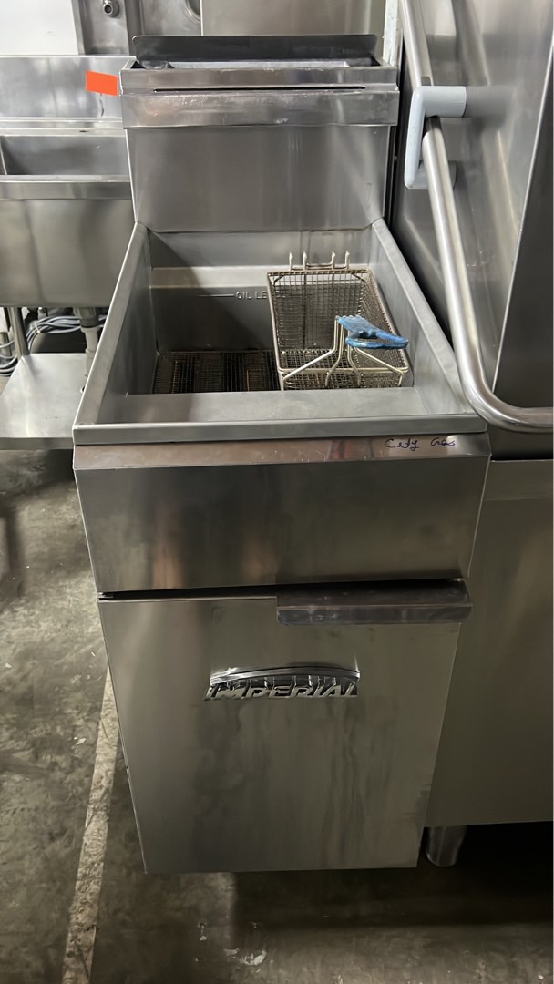 (Free delivery and warranty) Imperial deep fryer City gas/ commercial deep fryer freestanding