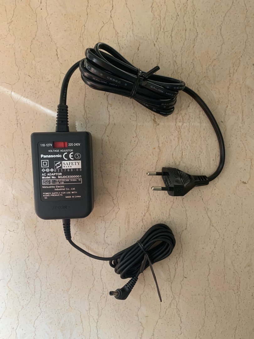 FREE Panasonic AC adaptor Voltage adjustor, Computers & Tech, Parts