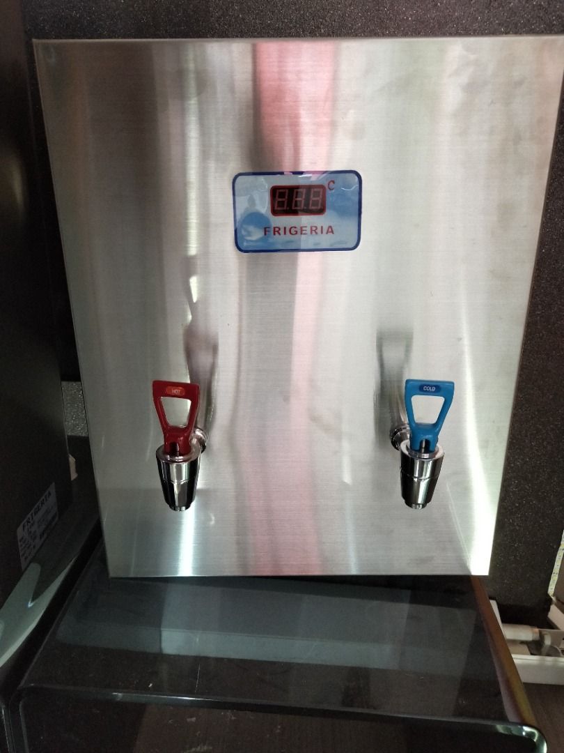 Frigeria GE403ABHC Direct Piping Hot & Room Water Dispenser + External Dual Water Filter