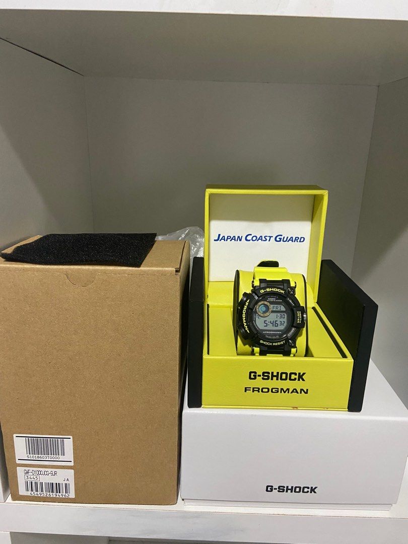g shock frogman jcg