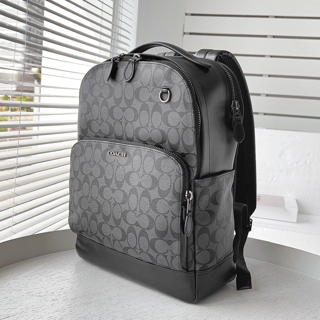 FROM US Original Coach backpack black Men s Fashion Bags