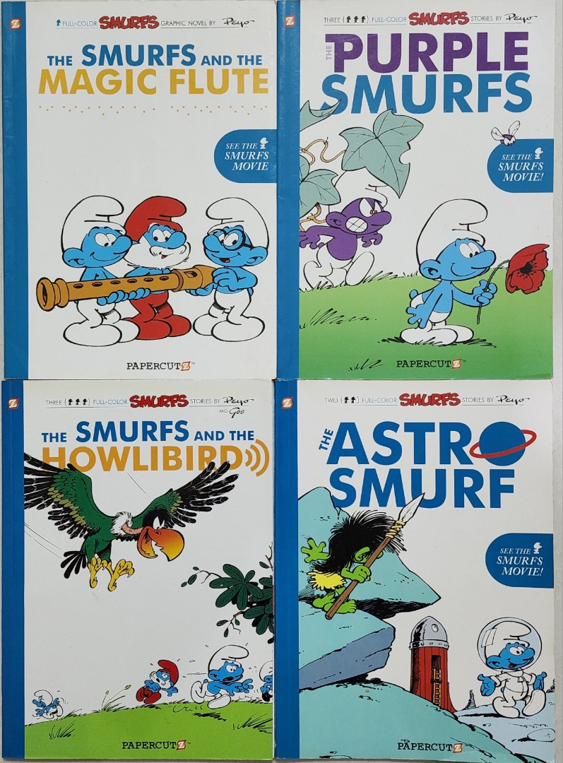 Books,　Children's　Graphic　Full　Toys,　Magazines,　Color　Books　Hobbies　Smurfs　Comic　Novel　Books　on　Carousell