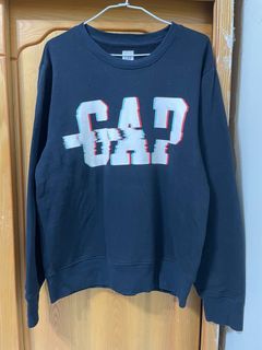 Gap 大學t 衛衣 長袖t 內刷毛 厚棉t 經典 logo