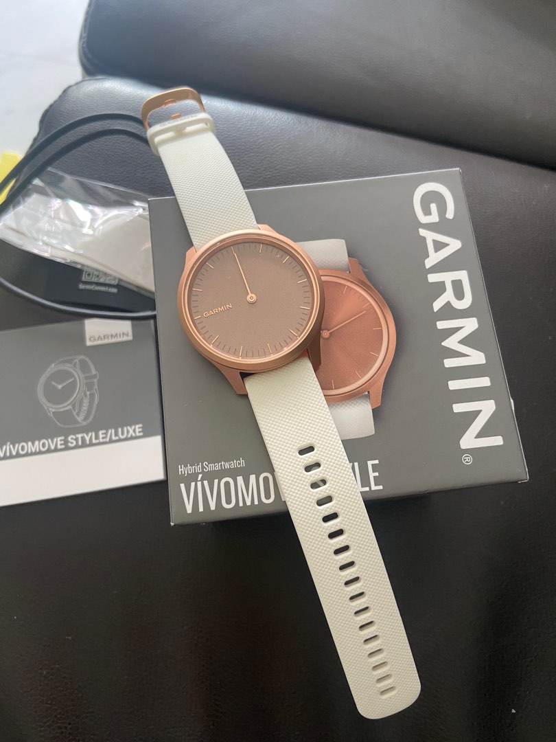 Garmin vivomove hybrid rose gold on sale