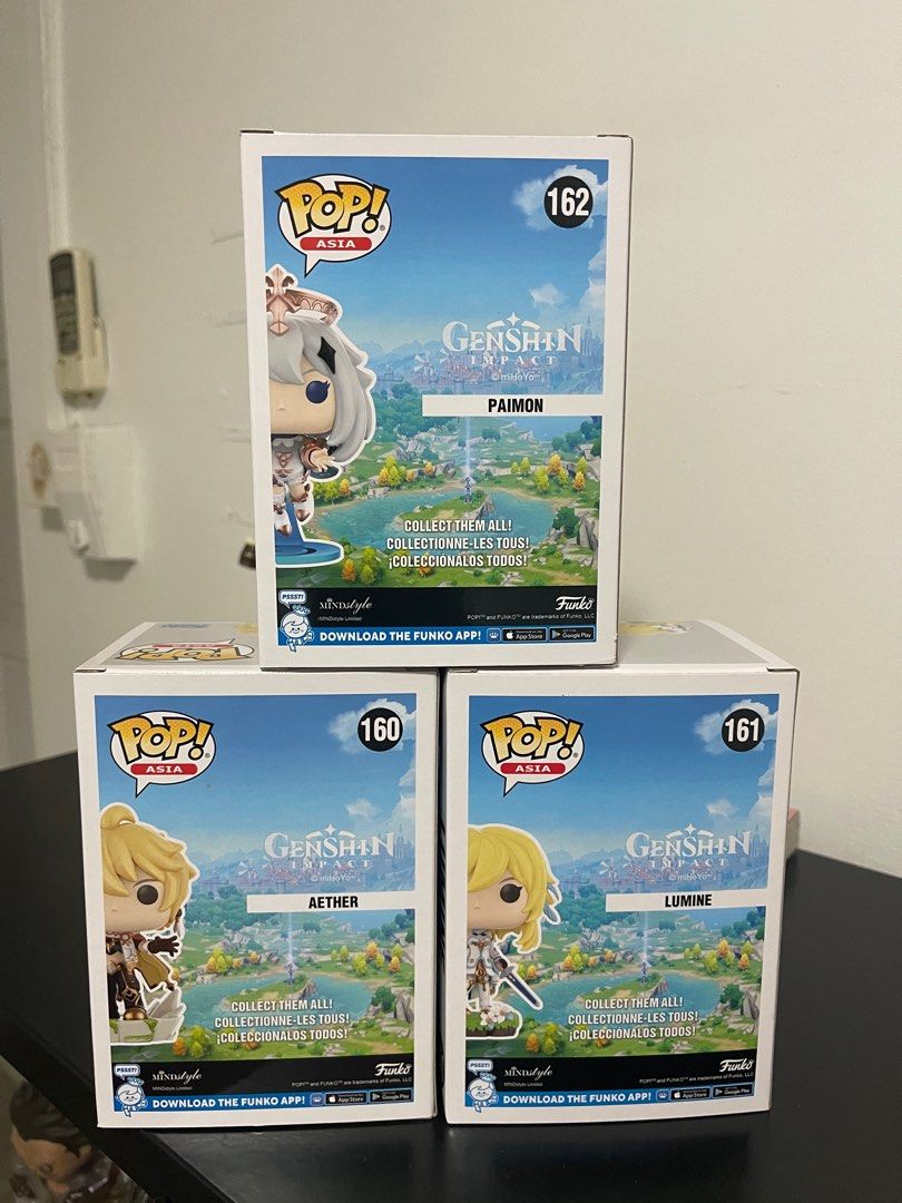 Genshin Impact Funko Pop, Hobbies & Toys, Toys & Games on Carousell