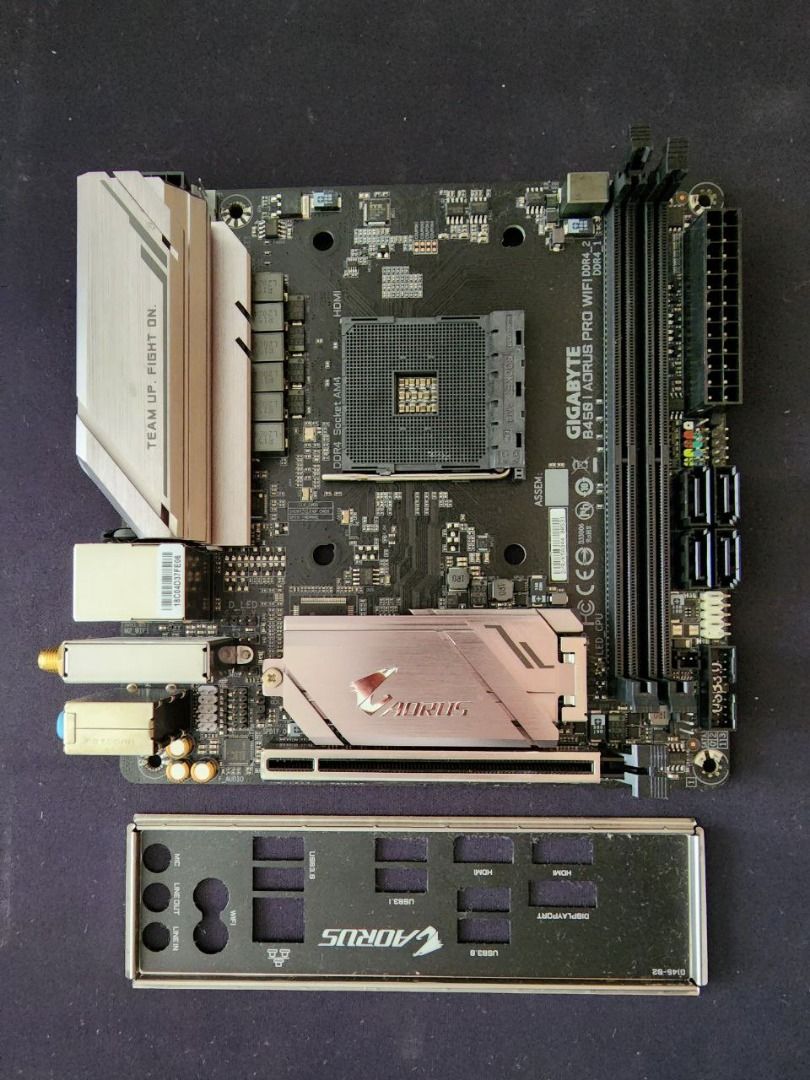 Gigabyte b450 online mini itx