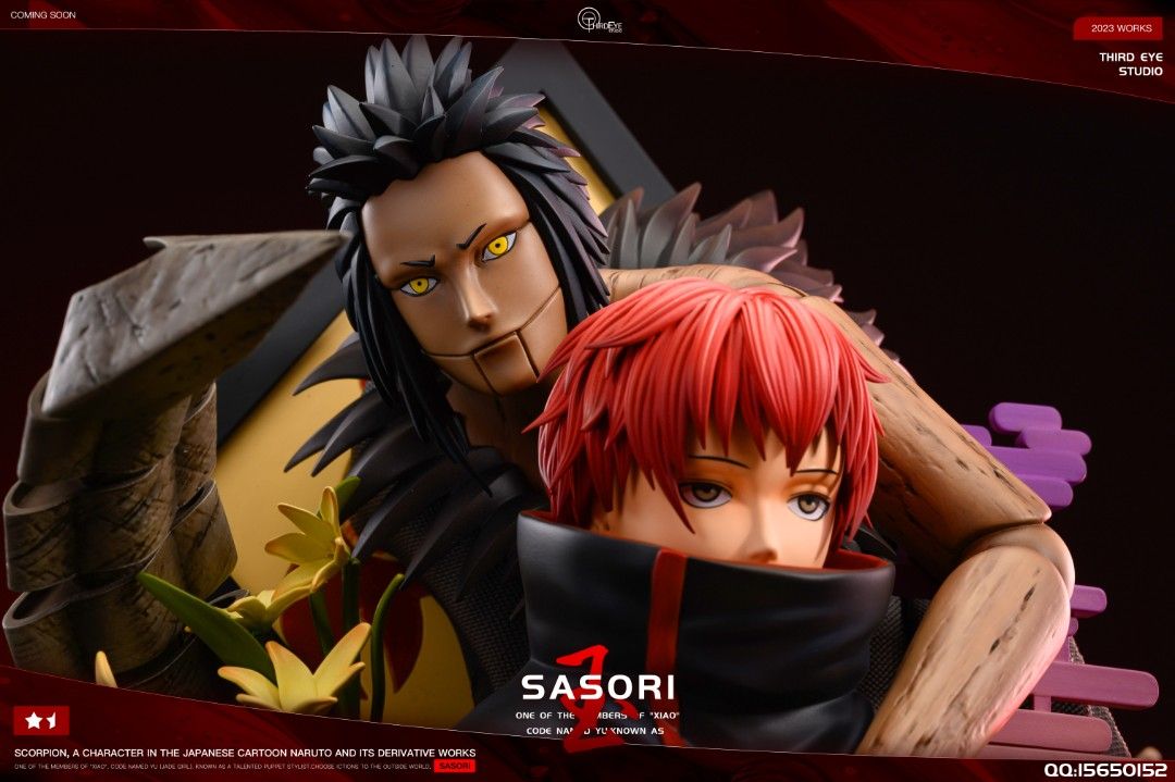NARUTO ナルト サソリ 1/6 ガレージキット ガレキ スタチュー② 