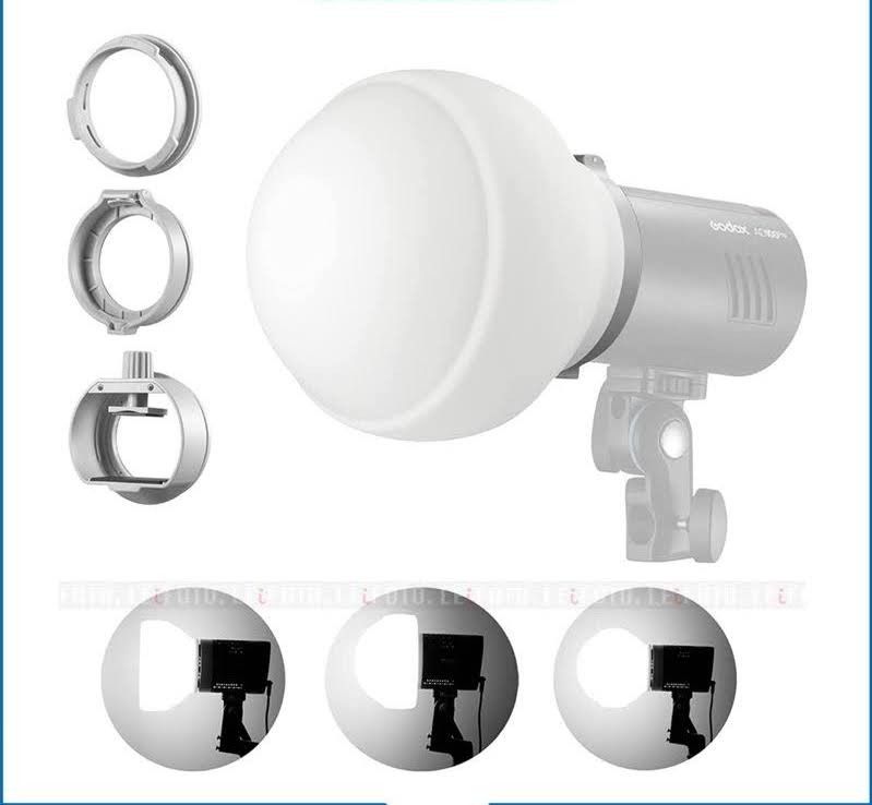 Godox Lighting Kit ( 2 flash and 2 modifiers with S2 bracket