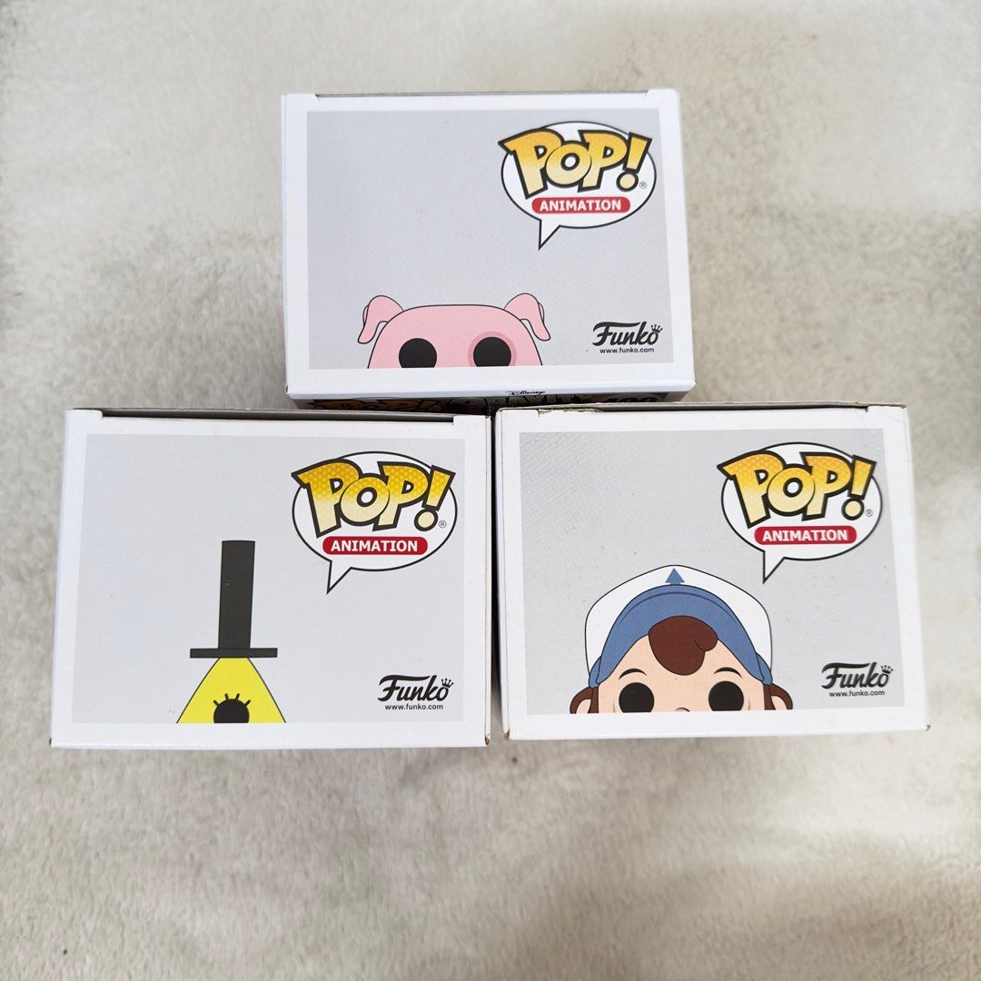 Gravity Falls Waddles Hot Topic Exclusive, Dipper Pines, & Bill Cipher
