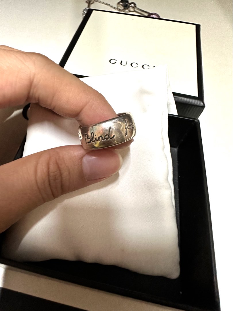 Gucci blind for sale love ring gold