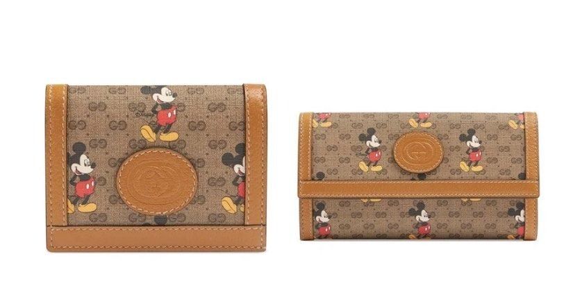 Gucci mickey mouse card case clearance