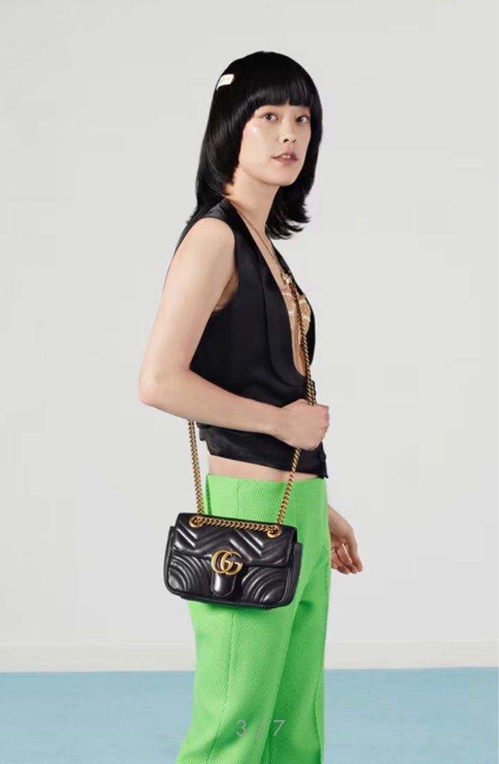 Gg marmont matelassé new arrivals mini