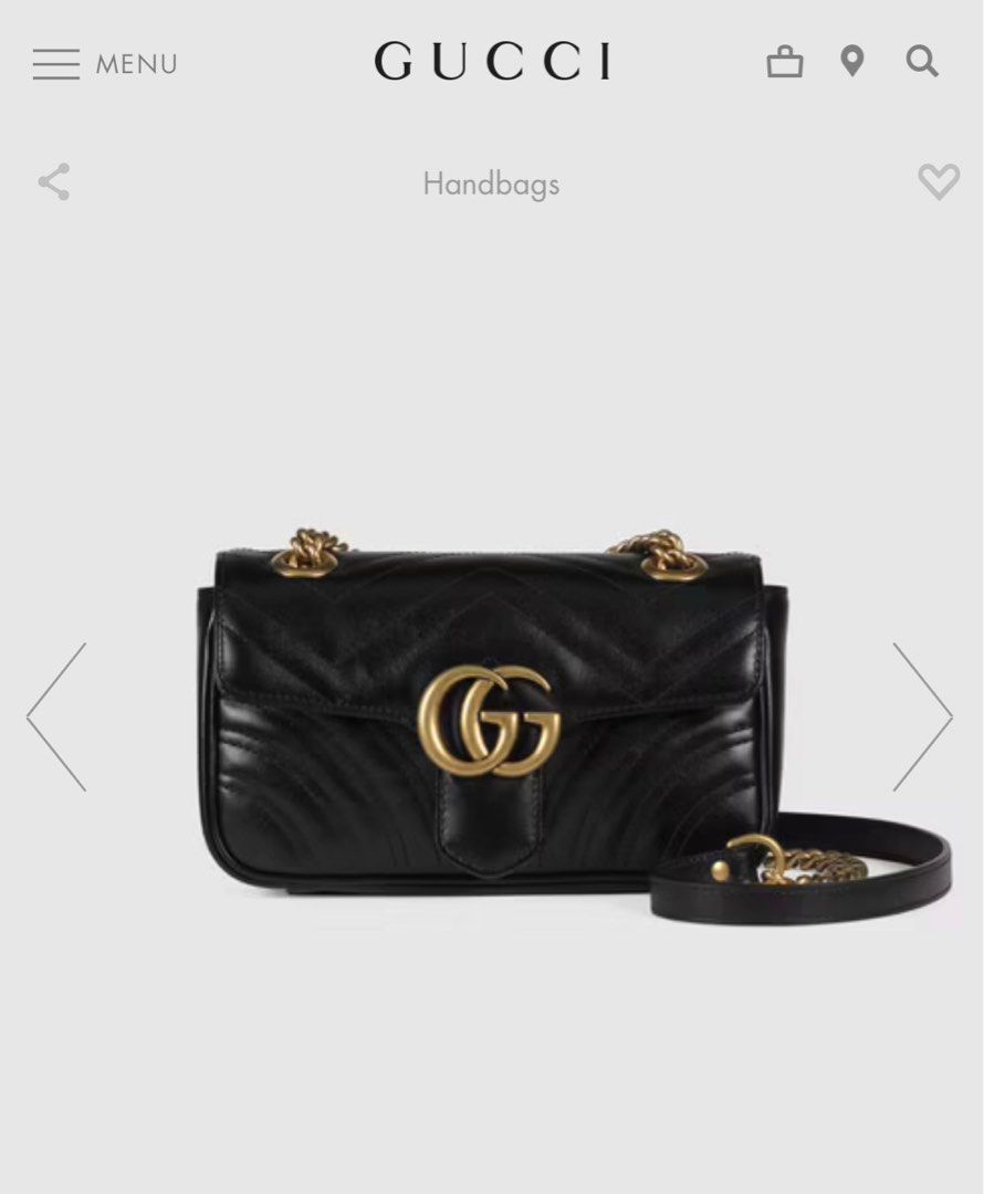 Gucci GG Marmont Matelasse mini bag