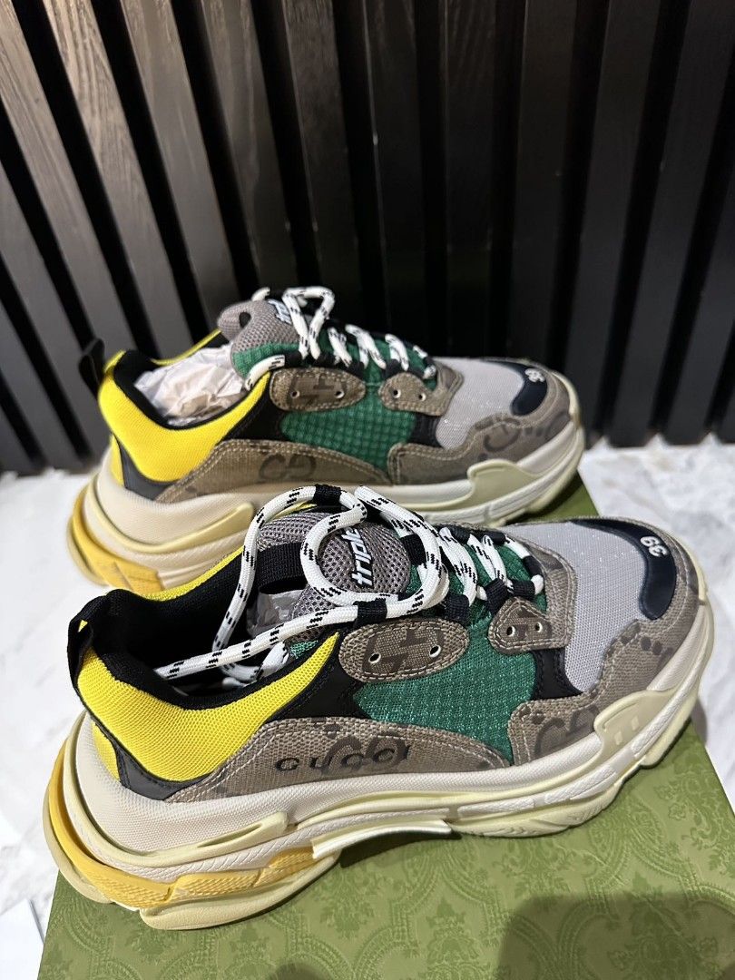 Gucci x Balenciaga Triple S, Women's Fashion, Footwear, Sneakers on  Carousell